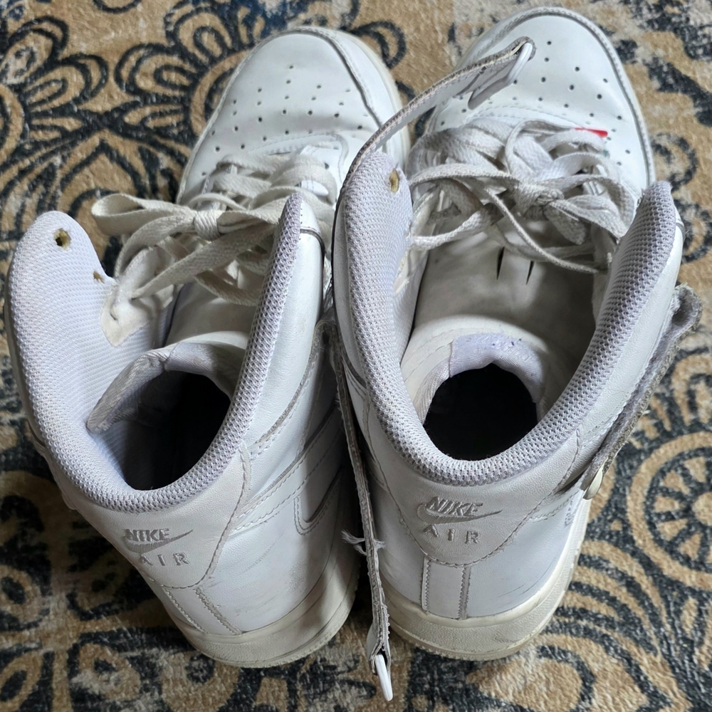 Nike Air Men's White High-Top Sneakers